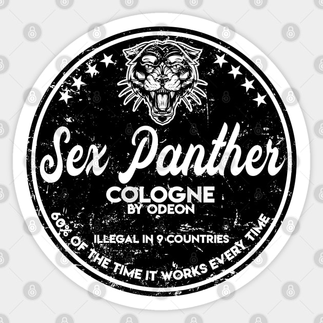 Sex Panther Cologne Sticker by SuperEdu